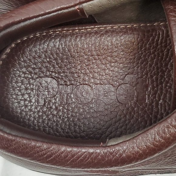 Propet Villager Oxford Walking Shoe in Brown Pebbled Leather - Picture 7 of 8